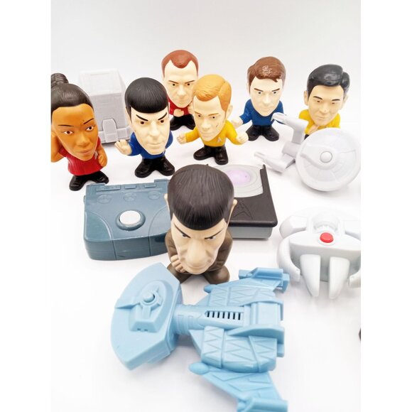 Star Trek Movie Toy from Burger King 2009 Characters, Ships, Tricorder Lot of 15 - Picture 6 of 16